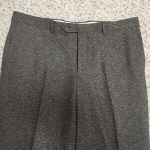 Joseph Abboud pants 38 men's dark green tweed NWT